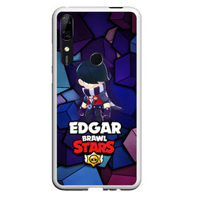 Чехол для Honor P Smart Z с принтом BRAWL STARS EDGAR в Рязани, Силикон | Область печати: задняя сторона чехла, без боковых панелей | 8 bit | brawl stars | byron | colette | crow | edgar | gale | leon | max | mr.p | sally leon | shark | virus 8 bit | werewolf leon | акула | байрон | берли | бравл старс | ворон | коллет | макс | оборотень | эдгар