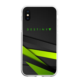 Чехол для iPhone XS Max матовый с принтом DESTINY / ДЕСТИНИ в Рязани, Силикон | Область печати: задняя сторона чехла, без боковых панелей | action | destiny | destiny 2 | fantasy | game | hunter | online | tegunvteg | titan | traveller | warlock | игры | космос | шутер