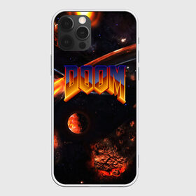 Чехол для iPhone 12 Pro Max с принтом DOOM / ДУМ (S) в Рязани, Силикон |  | doom | doom eternal | game | tegunvteg | демоны | дум | игры | марс