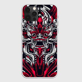 Чехол для iPhone 12 Pro Max с принтом Механический дракон в Рязани, Силикон |  | art | cyber | dragon | head | mechanical | monster | skull | арт | голова | дракон | кибер | механический | монстр | робот