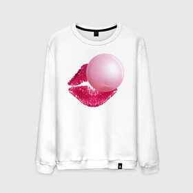 Мужской свитшот хлопок с принтом BubbleGum Lips в Рязани, 100% хлопок |  | bubble | bubblegum | day | gum | heart | kiss | lips | love | romantic | valentine | valentines | амур | валентина | влюбленные | влюбленных | всех | губы | день | жвачка | любовь | поцелуй | романтика | романтичность | святого | сердечк