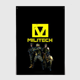 Постер с принтом MILITECH Cyberpunk 2077 в Рязани, 100% бумага
 | бумага, плотность 150 мг. Матовая, но за счет высокого коэффициента гладкости имеет небольшой блеск и дает на свету блики, но в отличии от глянцевой бумаги не покрыта лаком | cyberpunk 2077 | hacker | maelstrom | militech | quadra | samurai | sci fi | technology | trauma team | v | будущее | игра | иероглифы | киану ривз | кибер | киберпанк | киборг | киборги | корпорация | лого | милитек | панк | роботы | самурай | т