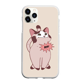 Чехол для iPhone 11 Pro матовый с принтом Pop Cat в Рязани, Силикон |  | baby | cat meme | kitty | meme | meow | pop cat | буп | взгляд кота | голова кота | детям | животные | звери | киска | кот мем | коты | котята | кошак | кошка | малыш | мемы | мультяшный | мяу | питомец | приколы | пушистый