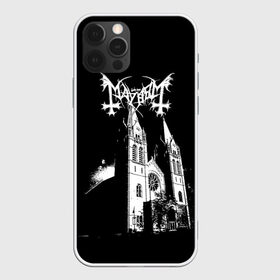 Чехол для iPhone 12 Pro Max с принтом Mayhem в Рязани, Силикон |  | Тематика изображения на принте: black | mayhem | metal | music | rock | skull | блэк | гитара | группа | метал | музыка | рок | череп | электрогитара