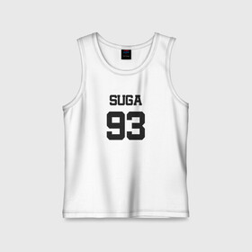 Детская майка хлопок с принтом BTS   Suga 93 в Рязани,  |  | agust | agust d | boysband | bts | k pop | korea | korean | music | suga | suga 93 | бтс | к поп | кей поп | корейская | корейский | корея | кпоп | музыка | суга | шуга | шуга 93