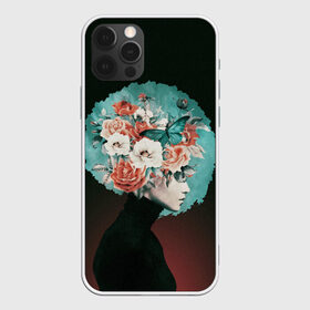 Чехол для iPhone 12 Pro Max с принтом Girl in flowers в Рязани, Силикон |  | 8 марта | лучшая в мире | мама | подарок | подарок женщине | подарок любимым | подарок на 8 марта | самая лучшая  в мире | семья