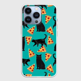 Чехол для iPhone 13 Pro с принтом Котики и Пиццы в Рязани,  |  | cat | cats | cosmos | kitten | mem | memes | rose | roses | глаза | глазки | еда | киска | космос | кот | котёнок | котик | котики | котэ | котята | кошак | кошка | кошки | красивая | мем | мемчики | милая | пицца | прикольная | розы