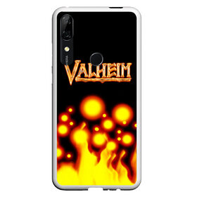 Чехол для Honor P Smart Z с принтом Valheim в Рязани, Силикон | Область печати: задняя сторона чехла, без боковых панелей | game | logo | valheim | viking | валхейм | вальхейм | викинги | игра valheim | игры | логотипы игр | приключения | скандинавская мифология | фэнтези | экшн