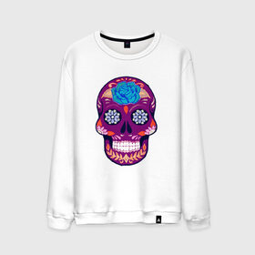 Мужской свитшот хлопок с принтом Skull Art в Рязани, 100% хлопок |  | art | body | bones | dead | drawing | face | graffiti | head | roses | skeleton | skul | skull | ад | арт | голова | граффити | зло | кости | лицо | металл | нарисованный | розы | рок | скелет | скул | скулл | три черепа | тьма