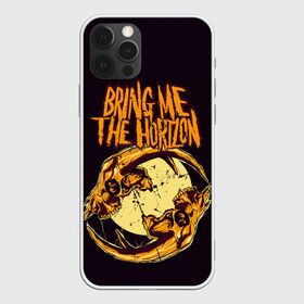 Чехол для iPhone 12 Pro Max с принтом BRING ME THE HORIZON в Рязани, Силикон |  | band | bring me the horizon | hardcore | metal | music | punk | rock | skull | бринги | группа | метал | музыка | панк | рок | череп