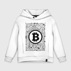 Детское худи Oversize хлопок с принтом BITCOIN CRYPTOCURRENCY | КРИПТОВАЛЮТА (Z) в Рязани, френч-терри — 70% хлопок, 30% полиэстер. Мягкий теплый начес внутри —100% хлопок | боковые карманы, эластичные манжеты и нижняя кромка, капюшон на магнитной кнопке | Тематика изображения на принте: binance coin | bitcoin | blockchain | btc | cardano | crypto | ethereum | litecoin | polkadot | tether | xrp | биткоин | блокчейн | валюта | деньги | криптовалюта | майнер | майнинг | цифровая валюта | цифровое золото | эфир