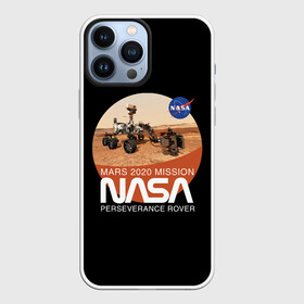 Чехол для iPhone 13 Pro Max с принтом NASA   Perseverance в Рязани,  |  | Тематика изображения на принте: 2020 | 2021 | 21б | elon | mars | musk | nasa | perseverance | space | spacex | илон | космос | марс | марсоход | маск | наса | настойчивый