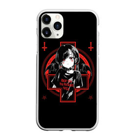 Чехол для iPhone 11 Pro Max матовый с принтом SATANIC в Рязани, Силикон |  | 666 | angel | anime | demon | devil | dota | horror | monster | ад | адский | анархия | ангел | аниме | астрал | бес | божество | демон | дьявол | зло | злость | идол | люцифер | монстр | пентаграмма | проклятье | религия | сатана