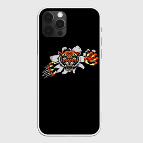 Чехол для iPhone 12 Pro Max с принтом TIGER ART в Рязани, Силикон |  | animal | beast | cat | cute | fluffy | hunter | lion | lion cub | lion king | mane | predator | red | tail | tiger | yellow | большая кошка | голова тигра | грива | животное | зверь | король лев | кот | милый | охотник | пушистый | тигр | тиг