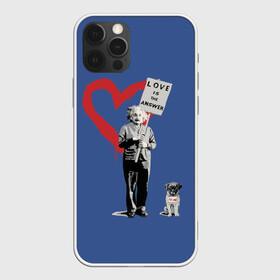 Чехол для iPhone 12 Pro Max с принтом Любовь это ответ | Banksy в Рязани, Силикон |  | art | banksy | street art | арт | бэнкси | граффити | со смыслом | сосмыслом | стритарт