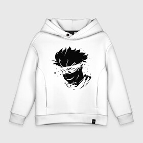 Детское худи Oversize хлопок с принтом JUJUTSU KAISEN граффити в Рязани, френч-терри — 70% хлопок, 30% полиэстер. Мягкий теплый начес внутри —100% хлопок | боковые карманы, эластичные манжеты и нижняя кромка, капюшон на магнитной кнопке | Тематика изображения на принте: anime | boy | gg | gojou | jujutsu | kaisen | kun | mag | satoru | superhero | аниме | белое | битва | гг | глаза | глазах | годзё | капли | краски | кун | лицо | маг | магическая | на | персонаж | персонажа | повязка | сатору