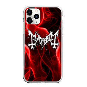 Чехол для iPhone 11 Pro Max матовый с принтом MAYHEM в Рязани, Силикон |  | mayhem | metal | rock | the true mayhem. | блэк метал | дэд | мертвый | метал | музыка | мэйхем | рок