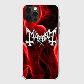 Чехол для iPhone 12 Pro Max с принтом MAYHEM в Рязани, Силикон |  | mayhem | metal | rock | the true mayhem. | блэк метал | дэд | мертвый | метал | музыка | мэйхем | рок