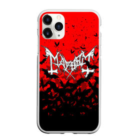 Чехол для iPhone 11 Pro матовый с принтом MAYHEM в Рязани, Силикон |  | mayhem | metal | rock | the true mayhem. | блэк метал | дэд | мертвый | метал | музыка | мэйхем | рок