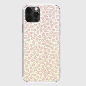 Чехол для iPhone 12 Pro Max с принтом узор мелкие цветочки в Рязани, Силикон |  | вектор | лето | паттерн | пижамный | полевые цветы | простой | рисунок | розовые цветочки | светлый | узор | цветочки | цветы