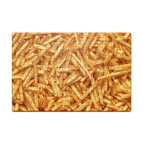 Пазл магнитный 126 элементов с принтом Картошечка ФРИ в Рязани, полимерный материал с магнитным слоем | 126 деталей, размер изделия —  180*270 мм | картофан | картошечка | картошка | макдак | макдональдс | макро | текстуры | фри