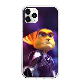 Чехол для iPhone 11 Pro матовый с принтом Рэтчет и Кланr в Рязани, Силикон |  | game | ratchet  clank | галактические рейнджеры | игры | рэтчет и кланr