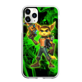 Чехол для iPhone 11 Pro матовый с принтом Рэтчет и Кланr в Рязани, Силикон |  | game | ratchet  clank | галактические рейнджеры | игры | рэтчет и кланr