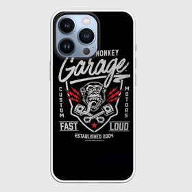 Чехол для iPhone 13 Pro с принтом Gas Monkey Garage в Рязани,  |  | garage | gas | monkey | автомобили | гараж | ретро