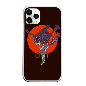 Чехол для iPhone 11 Pro матовый с принтом Eva-01 в Рязани, Силикон |  | eva | eva 00 | eva 01 | eva 02 | rei | rei ayanami | shinji ikari | аска | ева | ева 02 | евангелион