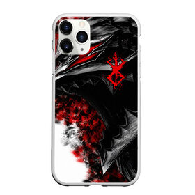 Чехол для iPhone 11 Pro матовый с принтом BERSERK | БЕРСЕРК в Рязани, Силикон |  | anime | anime berserk | berserk | knight | manga | аниме | аниме берсерк | берсерк | клеймо | манга | рыцарь