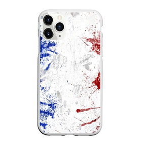 Чехол для iPhone 11 Pro Max матовый с принтом BLUE WHITE & RED в Рязани, Силикон |  | Тематика изображения на принте: abstraction | france | texture | абстракция | арт | белый | взрыв | дизайн | искусство | капли | кляксы | краска | красный | красочный | разводы | синий | текстура | флаг | флаг франции | франция | холст | цвета | эмоции