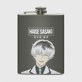 Фляга с принтом HAISE SASAKE Tokyo Ghoul в Рязани, металлический корпус | емкость 0,22 л, размер 125 х 94 мм. Виниловая наклейка запечатывается полностью | Тематика изображения на принте: anime | kaneki ken | tokyo ghoul | tokyo ghoul: re | аниме | анимэ | гули | джузо сузуя | канеки кен | кузен йошимура | наки | нишики нишио | ре | ренджи йомо | ризе камиширо | токийский гуль | тоука киришима | ута