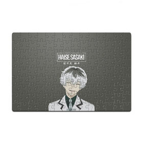 Пазл магнитный 126 элементов с принтом HAISE SASAKE Tokyo Ghoul в Рязани, полимерный материал с магнитным слоем | 126 деталей, размер изделия —  180*270 мм | Тематика изображения на принте: anime | kaneki ken | tokyo ghoul | tokyo ghoul: re | аниме | анимэ | гули | джузо сузуя | канеки кен | кузен йошимура | наки | нишики нишио | ре | ренджи йомо | ризе камиширо | токийский гуль | тоука киришима | ута