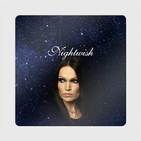 Магнит виниловый Квадрат с принтом Nightwish | Tarja Turunen (Z) в Рязани, полимерный материал с магнитным слоем | размер 9*9 см, закругленные углы | Тематика изображения на принте: music | nightwish | nuclear blast | rock | spinefarm | tarja turunen | лого | музыка | найтвиш | рок | симфоник метал | тарья турунен | флор янсен