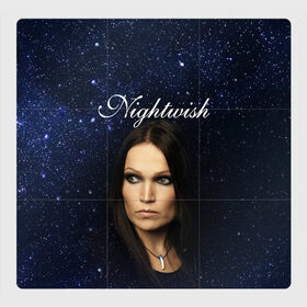 Магнитный плакат 3Х3 с принтом Nightwish | Tarja Turunen (Z) в Рязани, Полимерный материал с магнитным слоем | 9 деталей размером 9*9 см | Тематика изображения на принте: music | nightwish | nuclear blast | rock | spinefarm | tarja turunen | лого | музыка | найтвиш | рок | симфоник метал | тарья турунен | флор янсен