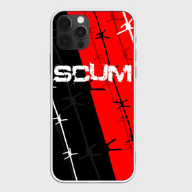 Чехол для iPhone 12 Pro Max с принтом SCUM в Рязани, Силикон |  | action | game | scum | tec1 | выживание | выжить | ресурсы | скам игра | тюремная