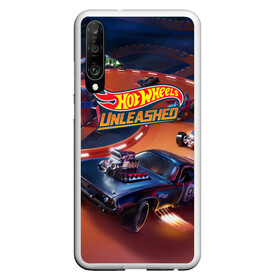 Чехол для Honor P30 с принтом Hot Wheels Unleashed в Рязани, Силикон | Область печати: задняя сторона чехла, без боковых панелей | auto | avto | car | game | hot | hotweels | race | weels | wheels | авто | автоспорт | гонки | игра | игрушка | машина | модель | хот вилс