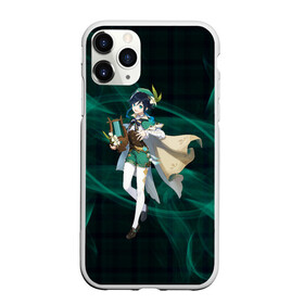 Чехол для iPhone 11 Pro Max матовый с принтом Genshin Impact - Venti в Рязани, Силикон |  | anemo | anime | barbatos | game | gamer | genshin | genshin impact | impact | venti | venty | анемо | аниме | архонт | барбатос | венти | ветер | вэнти | геншин | геншин импакт | дилюк | импакт | монштад | трап