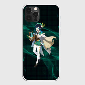 Чехол для iPhone 12 Pro Max с принтом Genshin Impact - Venti в Рязани, Силикон |  | anemo | anime | barbatos | game | gamer | genshin | genshin impact | impact | venti | venty | анемо | аниме | архонт | барбатос | венти | ветер | вэнти | геншин | геншин импакт | дилюк | импакт | монштад | трап