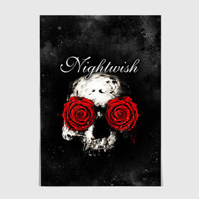 Постер с принтом NIGHTWISH в Рязани, 100% бумага
 | бумага, плотность 150 мг. Матовая, но за счет высокого коэффициента гладкости имеет небольшой блеск и дает на свету блики, но в отличии от глянцевой бумаги не покрыта лаком | metal | nightwish | tarja turunen | метал | музыка | найтвиш | рок | симфо метал | тарья турунен