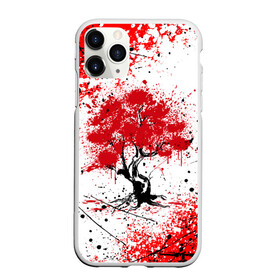 Чехол для iPhone 11 Pro матовый с принтом САКУРА | SAKURA | ВИШНЯ в Рязани, Силикон |  | chery | colors | flowers | japan | paints | roses | sakura | брызги | вишня | краски | растения | розы | ромашка | сакура | тюльпаны | цветы | цветы сакуры | япония