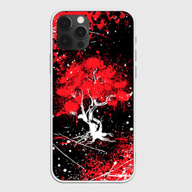 Чехол для iPhone 12 Pro Max с принтом САКУРА | SAKURA | ВИШНЯ в Рязани, Силикон |  | chery | colors | flowers | japan | paints | roses | sakura | брызги | вишня | краски | растения | розы | ромашка | сакура | тюльпаны | цветы | цветы сакуры | япония