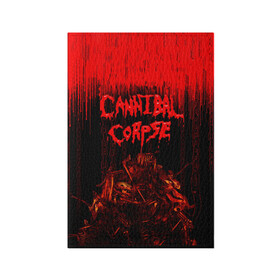 Обложка для паспорта матовая кожа с принтом CANNIBAL CORPSE в Рязани, натуральная матовая кожа | размер 19,3 х 13,7 см; прозрачные пластиковые крепления | blood | cannibal corpse | death metal | grunge | hardcore | music | punk | rock | usa | группа | канибал | кровь | метал | музыка | рок | сша | труп