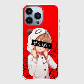 Чехол для iPhone 13 Pro с принтом SENPAI в Рязани,  |  | ahegao | anime | kawaii | manga | nani | notice me. | senpai | waifu | аниме | ахегао | вайфу | каваий | кавай | манга | нани | семпай | сенпай | японские мультфильмы