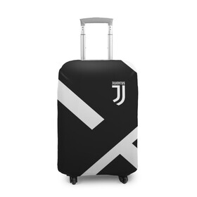 Чехол для чемодана 3D с принтом JUVENTUS / ЮВЕНТУС в Рязани, 86% полиэфир, 14% спандекс | двустороннее нанесение принта, прорези для ручек и колес | black white | cr7 | fc juventus | football | juve | juventus | ronaldo | sport | бык | роналдо | роналду | спорт | футбол | чёрно белый | ювентус