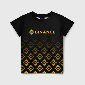 Детская футболка 3D с принтом BINANCE | БИНАНС БИРЖА в Рязани, 100% гипоаллергенный полиэфир | прямой крой, круглый вырез горловины, длина до линии бедер, чуть спущенное плечо, ткань немного тянется | bitcoin | blockchain | btc | cardano | crypto | ethereum | polkadot | tether | xrp | бинанс | биткоин | блокчейн | валюта | деньги | криптовалюта | майнер | майнинг | цифровая валюта | цифровое золото | эфир