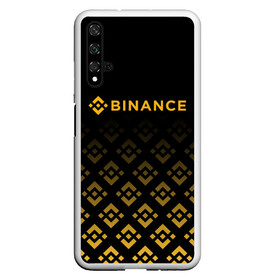 Чехол для Honor 20 с принтом BINANCE | БИНАНС БИРЖА в Рязани, Силикон | Область печати: задняя сторона чехла, без боковых панелей | bitcoin | blockchain | btc | cardano | crypto | ethereum | polkadot | tether | xrp | бинанс | биткоин | блокчейн | валюта | деньги | криптовалюта | майнер | майнинг | цифровая валюта | цифровое золото | эфир