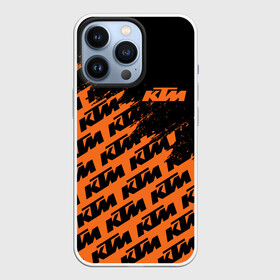 Чехол для iPhone 13 Pro с принтом KTM | КТМ в Рязани,  |  | enduro | ktm | moto | moto sport | motocycle | orange | sportmotorcycle | ктм | мото | мото спорт | мотоспорт | оранжевый | спорт мото
