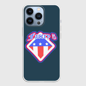 Чехол для iPhone 13 Pro с принтом Far Cry 5 Logo в Рязани,  |  | american flag | far cry | farcry 5 | фар край | фаркрай 5 | флаг америки