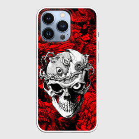 Чехол для iPhone 13 Pro с принтом BERSERK skulls в Рязани,  |  | anime | berserk | manga | аниме | берсерк | манга | мультик | мультфильм | японская анимация.